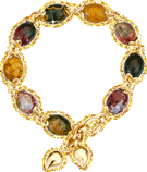 Gif animé bijoux collier